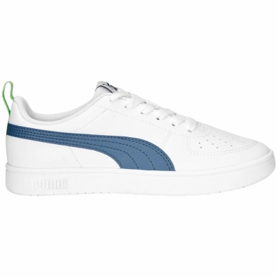 Buty dla dzieci Puma Rickie Jr bialo-niebieskie 384311 14