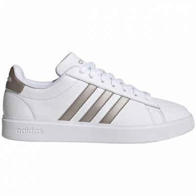 Buty damskie adidas Grand Court Cloudfoam Lifestyle Court Comfort biale GW9215