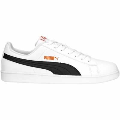 Buty Puma Up bialo-czarno-pomaranczowe 372605 36