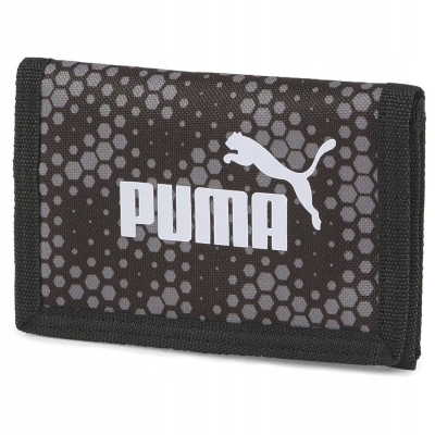 Portofel negru Puma Phase negru cu buline unisex