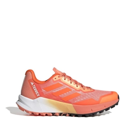 Adidasi alergare adidas Terrex Agravic Flow 2.0 pentru femei coral fusion impact portocaliu