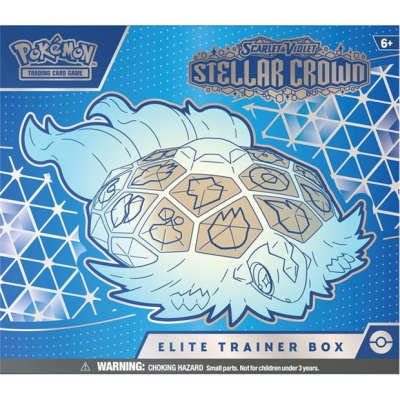 Pantof sport panza Pokemon TCG: Scarlet & Violet— Stellar Crown Elite Box