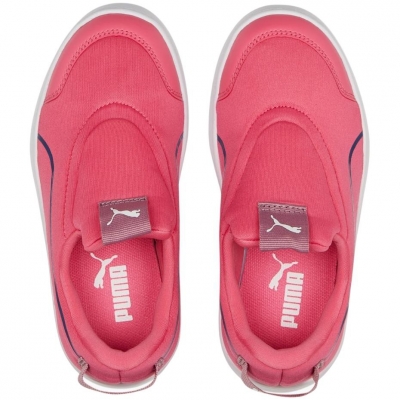 Pantof 's Puma Courtflex v2 Slip On PS pink 374858 12 copil