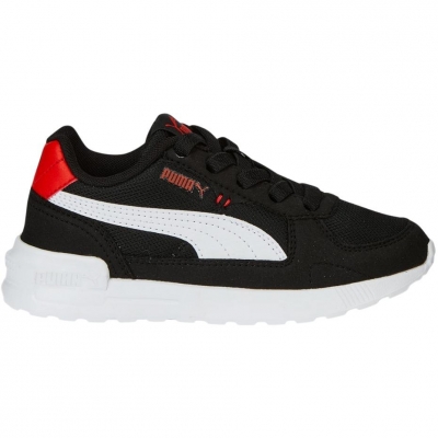 Pantof 's Puma Graviton AC PS black and red 381988 11 copil