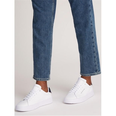 Pantof sport Tommy Hilfiger Court piele Low Top