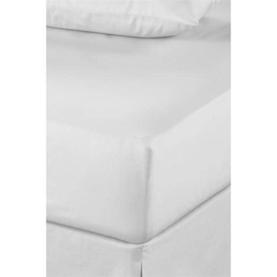 Homelife Non Iron Plain Dyed Fitted Sheet