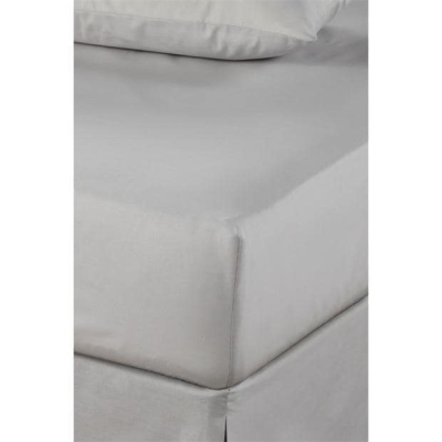 Homelife Non Iron Plain Dyed Fitted Sheet