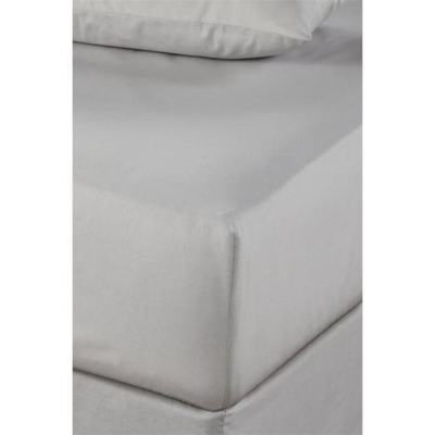 Homelife Non Iron Plain Dyed Deep Fitted Sheet