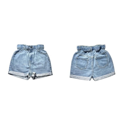 Be You Older Denim Short Blue fetita