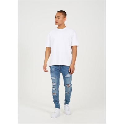 Blug Brave Soul Denim Skinny with Rip Detail