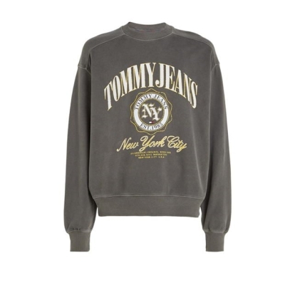 Blug Tommy TJM BOXY LUXE VARSITY CREW Tommy Jeans