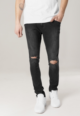 Pantalon Slim Fit Knee Cut Denim Urban Classics