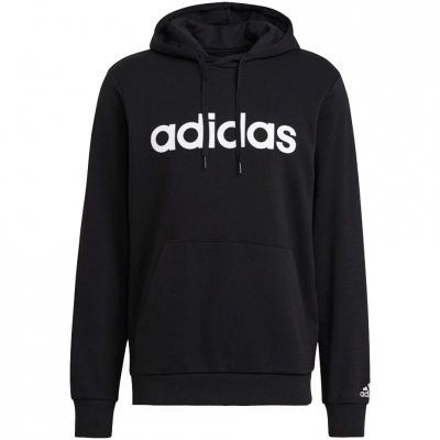 Bluza męska adidas Essentials Linear czarna GK9068