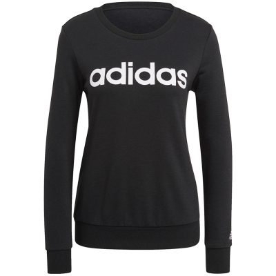 Bluza trening Bluza damska adidas Essentials Linear czarna GL0718