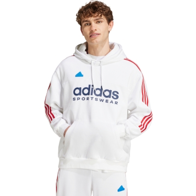 Bluza trening adidas House of Tiro Nations Pack men's white IY4528