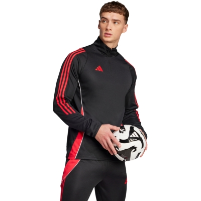 Bluza trening Men's adidas Tiro 24 Training Top black-red JN4565