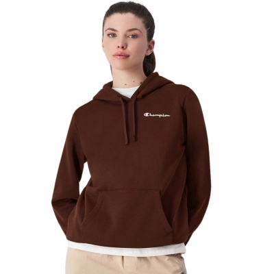 Bluza trening Champion Hooded 's brown 117530 MS524 dama