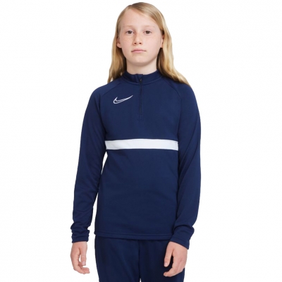 Bluza dla dzieci Nike Academy 21 Dril Top granatowa CW6112 451