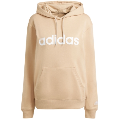 Bluza trening Hanorac 's adidas Essentials Linear beige IS2083 dama