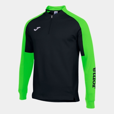 Bluza trening Eco Championship Black Fluor Green Joma