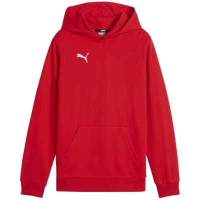 Bluza trening 's Puma Team Goal Casuals Hoddy red 658619 01 copil