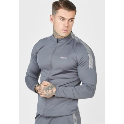 Jacheta SikSilk Zip Track barbat