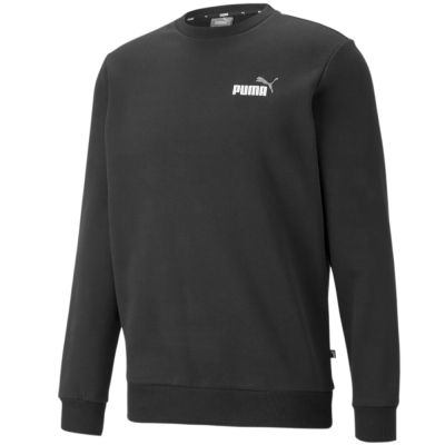 Bluza trening Puma ESS+ 2 Col Small Logo Crew FL men's black 674472 61