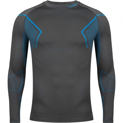 Bluza termoaktywna męska Alpinus Active Base Layer szara GT43860