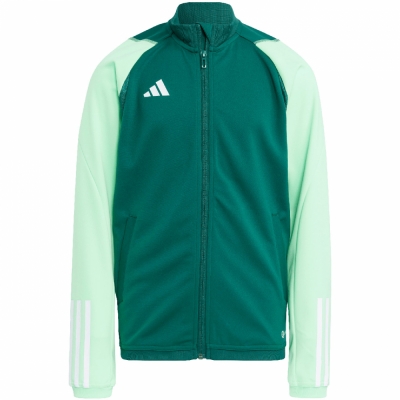 Bluza dla dzieci adidas Tiro 23 Competition Training zielona HU1314