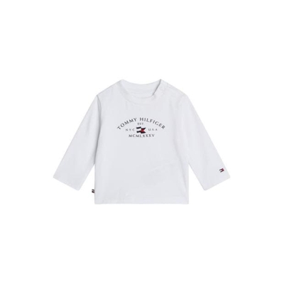 Tricou Tommy Hilfiger ESSENTIAL PRINTED LS