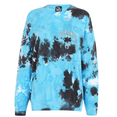 Bluza trening Fabric City Printed Tie Dye dama