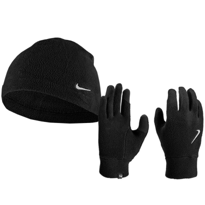 Bluza Manusa box Nike Dri-Fit men's and hat black N1002578082