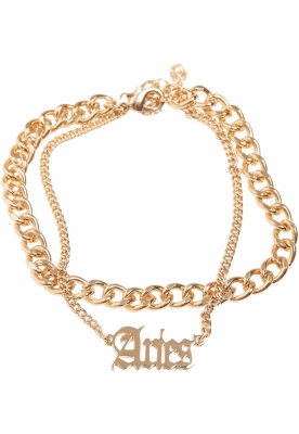 Zodiac Golden Anklet Urban Classics