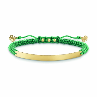 Bratari THOMAS SABO A00618486L21v pentru Femei green, auriu