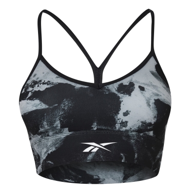 Reebok Myt Printed Sports Bra Low Impact dama