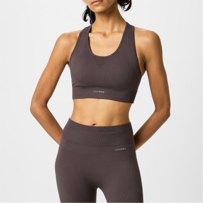 USA Pro Crop Sports Bra