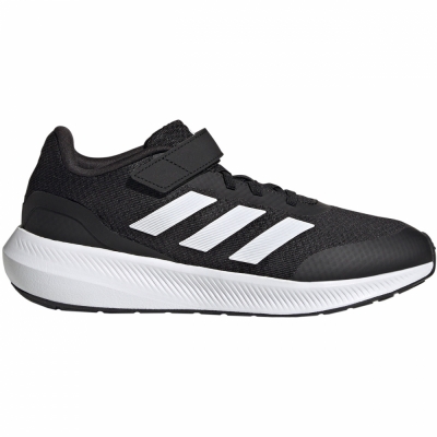 Buty dla dzieci adidas Runfalcon 3.0 Sport Running Elastic Lace Top Strap czarne HP5867