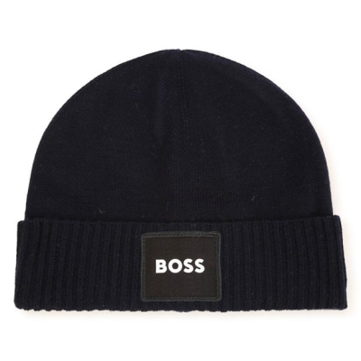 Boss Branded Patch Beanie copil