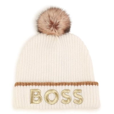 Boss Logo Beanie copil