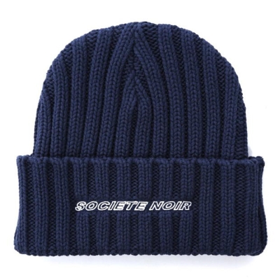 Societe Noir Noir Rib Beanie