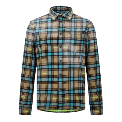 OFF WHITE Helvet Patt Checked Overshirt