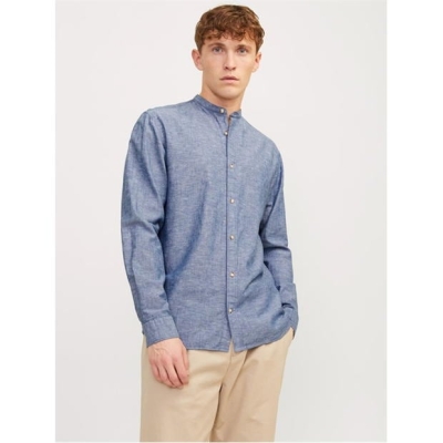 Camasa Jack and Jones Maneca Lunga Buttoned Linen