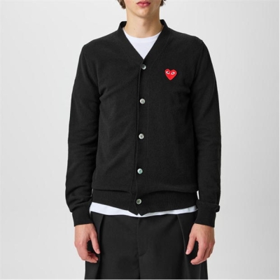 COMME DES GARCONS PLAY Peeping Heart Cardigan