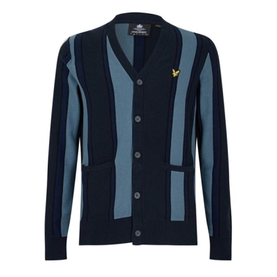 Lyle and Scott Strp Cardigan Sn99