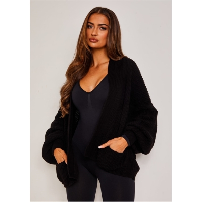 Missy Empire Balloon Sleeve Cardigan