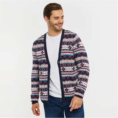 Threadbare Fairisle Christmas Cardigan