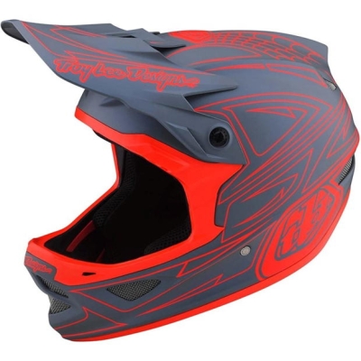 Casca Troy Lee Designs Lee Designs D3 Fiberlite (Spider Stripe)