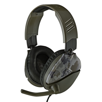 Turtle Beach Recon 70 Gaming Headset for Xbox PS5 PS4 PC - Camo Green