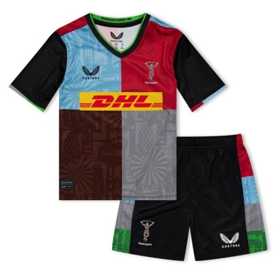 Set complet Castore Harlequins Home 2024 2025 copil