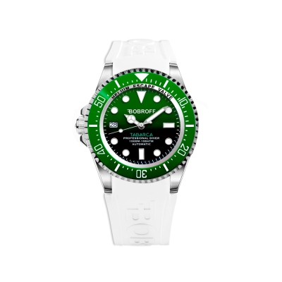 Ceas AUTOMATIC MAN BOBROFF BF0002ibvBF argintiu alb verde